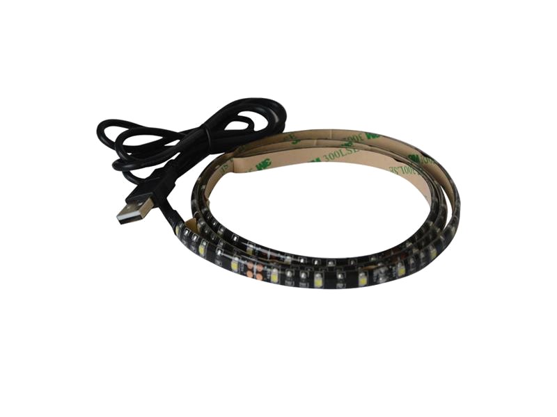 Bandă LED cu USB Geti GLS32W, 50 cm, alb cald - imagine 3